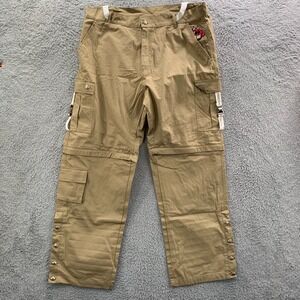 RANSOM Pants Mens Large Beige Convertible